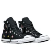 Chuck Taylor All Star Retro Embroidery ”Black New Found Bloom”