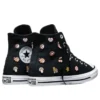 Chuck Taylor All Star Retro Embroidery ”Black New Found Bloom”