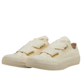 Chuck Taylor All Star Ribbonlace Slip OX ”Ivory”
