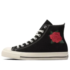 Chuck Taylor All Star Rose Embroidery Hi ”Svart Vit Röd”