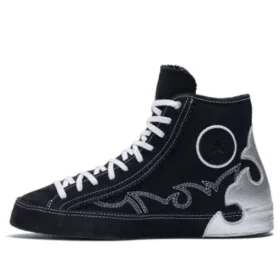 Chuck Taylor All Star Sasha High Top Black Silver ”Blue White”