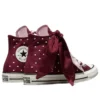 Chuck Taylor All Star Scarf Bow ”Deep Bordeaux Egret”