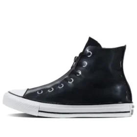 Chuck Taylor All Star Shroud genomskinlig gummi högskor ”Svart”