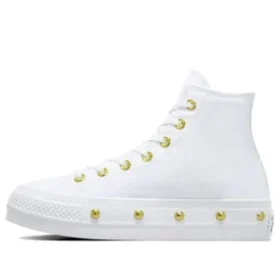 Chuck Taylor All Star Studded Lift Platform ”White Gold”