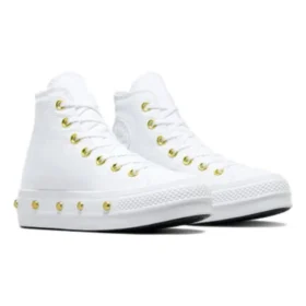 Chuck Taylor All Star Studded Lift Platform ”White Gold”