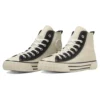 Chuck Taylor All Star US RIBBED HI-skor ”Cream White Black”