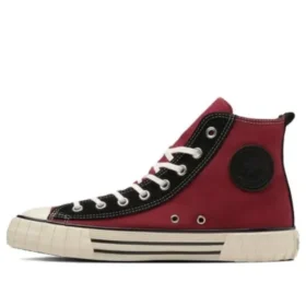Chuck Taylor All Star US RIBBED HI-skor ”Röd Svart”