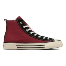 Chuck Taylor All Star US RIBBED HI-skor ”Röd Svart”