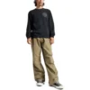 Chuck Taylor All Star Winter Art Graphic Crew Sweatshirt Asia Sizing ”Black”