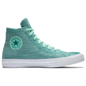 Chuck Taylor All Star X Nike Flyknit High ”Green Blue”