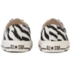 Chuck Taylor All Star Zebrafur Ox ”Vit”