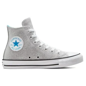 Chuck Taylor Authentic Glam Hi ”Gray Silver”