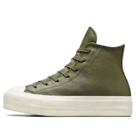 Chuck Taylor Lift Platform Leather High Top ”Green”