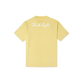 Chuck Taylor Shoe Patch T-shirt Asiatisk storlek ”Gul”