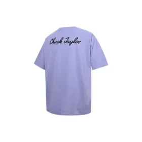 Chuck Taylor Shoe Patch T-shirt Asiatiska storlekar ”Purple”