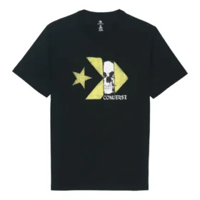 Chuck Taylor Skull Logo kortärmad T-shirt Asiatisk storlek ”Svart”