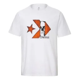 Chuck Taylor Skull Logo kortärmad T-shirt Asiatisk storlek ”Vit”