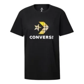 Clash Applique T-shirts Asiatisk storlek ”Svart”
