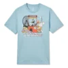 Claw Machine Graphic Tee Asiatisk storlek ”Blå”