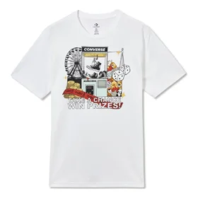 Claw Machine Graphic Tee Asiatisk storlek ”White”