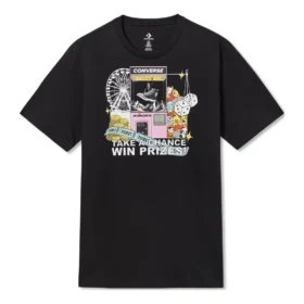 Claw Machine Graphic Tee Asiatiska storlekar ”Svart”
