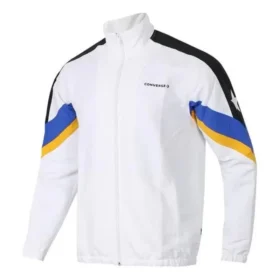 Color Block Jackor Asia Sizing ”Vit”