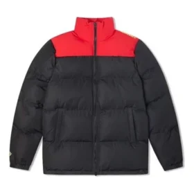 Colorblock-jackor Asiatisk storlek ”Black Red”