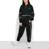 Colourblock Shine Pants Asia Sizing ”Svart”