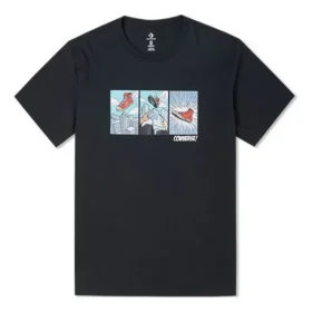 Comic Chuck Tee Asiatisk storlek ”Svart”