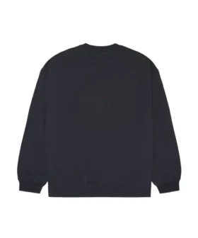 Cons One Star Crew Sweatshirt Asiatisk storlek ”Black”