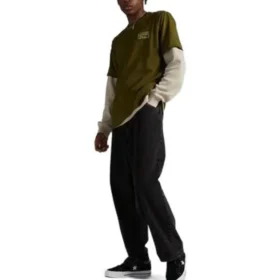 Cons T-shirt med tryck Asiatisk storlek ”Cargo Khaki”