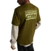 Cons T-shirt med tryck Asiatisk storlek ”Cargo Khaki”