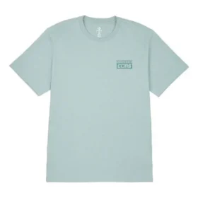 Cons T-shirt med tryck Asiatiska storlekar ”Tidepool Grey”