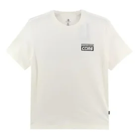 Cons T-shirt med tryck Asiatiska storlekar ”Vit”