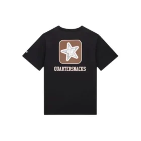 Cons x Quartersnacks T-shirt Asiatisk storlek ”Svart”