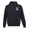 Converse Contrasting Colors Logo Fleece Sports Black för män