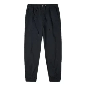 Converse enfärgade höga sportbyxor/joggingbyxor för män i svart