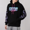 Converse Flash Logo Printing Sports Fleece Lined Black för män
