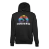 Converse Planet Set Po Athleisure Casual Sports Printing Knit Black för män