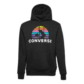 Converse Planet Set Po Athleisure Casual Sports Printing Knit Black för män