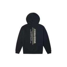 Converse Printing Sports Fleece Lined Black för män