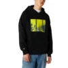 Converse Printing Sports Fleece Lined Black för män
