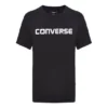Converse Pure Cotton Alphabet kortärmad tröja för män, svart