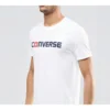 Converse Pure Cotton Alphabet kortärmad tröja för män, vit