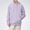 Converse-tröja med huva för män, i ledig sportstil, ljuslila