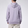 Converse-tröja med huva för män, i ledig sportstil, ljuslila