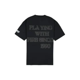 Converse X ASAP Nast kortärmad T-shirt, asiatiska storlekar ”Svart”