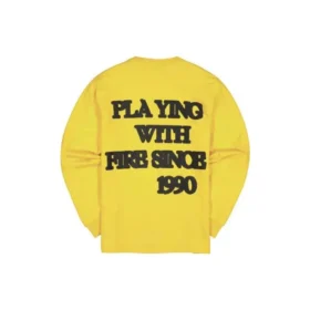 Converse x Asap Nast långärmad T-shirt Asiatisk storlek ”Gul”