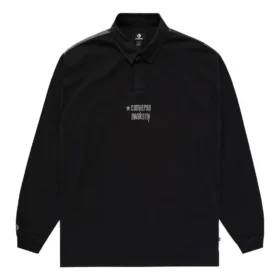 Converse x Awake NY Rugby-tröja Asiatiska storlekar ”Svart”
