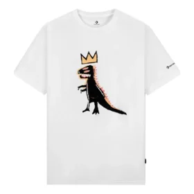 Converse x Basquiat Pez Dispenser T-shirt Asiatisk storlek ”Vit” Converse x Basquiat Pez Dispenser T-shirt Asiatisk storlek ”Vit”